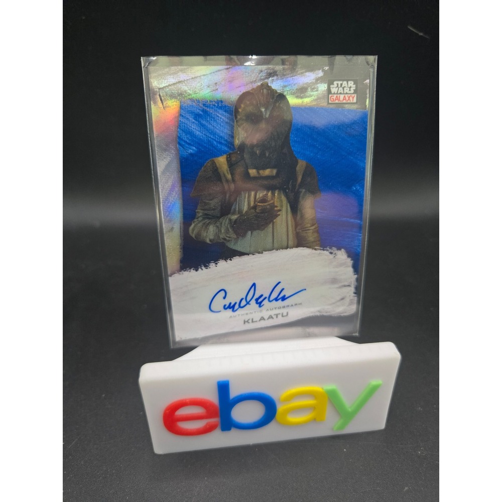 Topps Star Wars Galaxy Chrome Klaatu Corey Dee Williams Auto /150 GA-CDW
